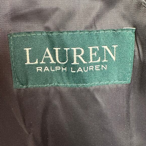 Lauren Ralph Lauren Men's Blazer Sport Coat Jacket Wool 2 Button Black 46L Long - Picture 10 of 12